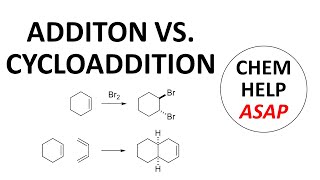 addition vs cycloaddition [upl. by Tullusus]