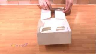 How to Assemble a Cupcake Box [upl. by Ehttam]