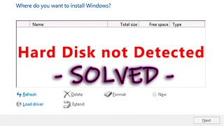 HDD NOT SHOWING IN WINDOWS 10 amp 11 INSTALLATION ON INTEL 11th 12th and 13th GEN  SOLVED [upl. by Puri]