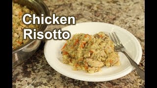 How To Make Chicken Saffron Risotto Rice  Rockin Robin Cooks [upl. by Blanding942]