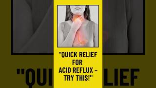 Quick relief from acid reflux DrAshishSachan [upl. by Sunday]