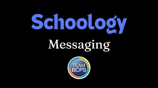 Schoology Messages [upl. by Ailen548]