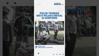 Detikdetik Begal Motor Tewas Ditembak Mati Oleh Polisi di BSD Serpong Melawan dan Coba Kabur [upl. by Eiveneg]