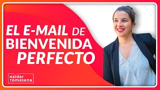 Haz de tu CORREO DE BIENVENIDA una fiesta para tus nuevos suscriptores [upl. by Barolet]