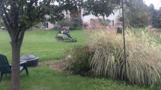 October Green Touch Mowing Action 1 [upl. by Notnyw341]