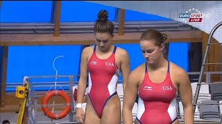 Kazan2013 Womens 3m synchro final [upl. by Aihsital]