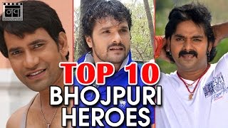 Top 10 Bhojpuri Actors 2016  Dinesh Lal yadav Pawan Singh Khesari Lal yadav amp More  NAV Bhojpuri [upl. by Grosberg]