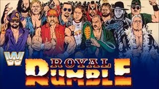 ROYAL RUMBLE 1991 highlights [upl. by Ateekahs]