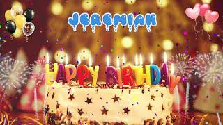 JEREMIAH Birthday Song – Happy Birthday Jeremiah [upl. by Othe]