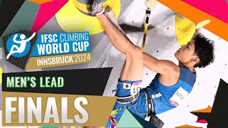 🔥IFSC Men Lead Final Innsbruck 2024🔥 [upl. by Analrahc665]