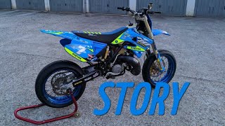 Story TM EN 125 2007 Motard [upl. by Drofniw]