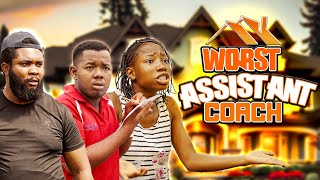 Worst Assistant Coach  Episode 54  Worst Situation Mark Angel Comedy [upl. by Nohsav]