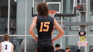 Ryder Blomeley Aussie Prospects u20s 2024 Eltham Dandenong Junior Basketball Tournament Highlights [upl. by Naneek]