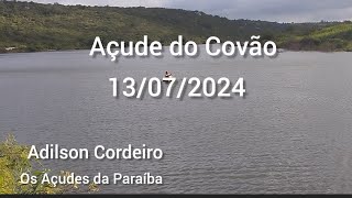 Depois de 13 anos o açude do covão Areial Paraíba volta a sangrar [upl. by Mccowyn]