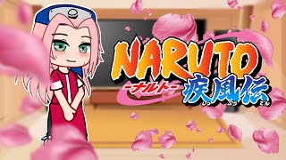 Past team 7 react to the future 🌸sakura🌸 GCRV  Naruto x Gacha club [upl. by Selwyn]