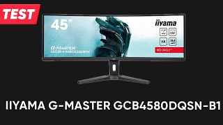 Monitor iiyama GMaster GCB4580DQSNB1  TEST  Deutsch [upl. by Eilyah283]