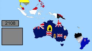 ALTERNATE  Future of Oceania Flags 20212200 [upl. by Skipton8]