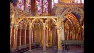 Visite de la Sainte Chapelle à Paris [upl. by Yuzik]