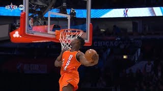 Zion Williamson amp Ja Morant Put on a Dunk Contest During Last Minute of 2020 NBA Rising Stars Game [upl. by Dahsar496]