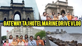 Most Crowded Place in Mumbai Gateway Taj hotel Marine Drive ♥️ mumbai vlog dailyvlog vlogs [upl. by Lozano]