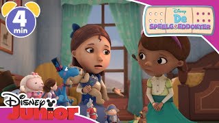 De Speelgoeddokter  Magisch Moment Doc in het verleden  Disney Junior BE [upl. by Rema]