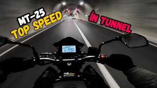 MT25 Top Speed in Tunnel sound  2021 [upl. by Agnizn]