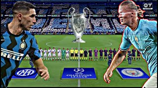 EA FC25  Manchester City Vs Inter Milan  UEFA Chempions League  Full Match 2425  Ps5 4K [upl. by Fogg63]