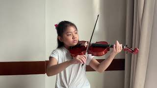 Violin Can Can by Haidee Little Fiddler A with accompaniment [upl. by Carole]