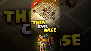 New BEST TH16 CWL Base 2024 ⚒️ INSANE Town Hall 16 Base Analysis clashofclans th16base [upl. by Eirovi]