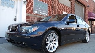 2003 BMW 745i Walkaround Presentation at Louis Frank Motorcars LLC in HD [upl. by Eimaraj340]