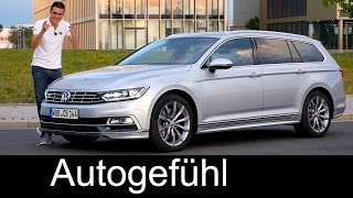 Family father’s dream VW Volkswagen Passat Variant RLine FULL REVIEW test driven Estate B8 2017 [upl. by Mun184]