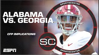 DELICIOUS CHAOS What if Alabama BEATS Georgia in the SEC Championship  Always College Football [upl. by Ardnaik]