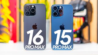 iPhone 16 Pro Max vs iPhone 15 Pro Max ¿se nota el cambio [upl. by Bendix]