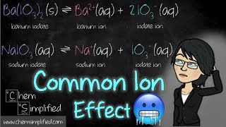 What is Common Ion Effect Common ion effect lowers solubility🤔  Dr K [upl. by Eltsryk]