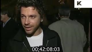 1995 Michael Hutchence Interview Circle of Friends Premiere  Kinolibrary [upl. by Garrick]