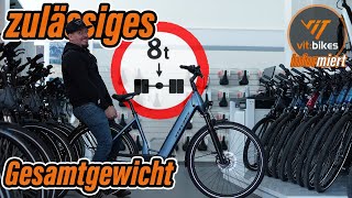 Zulässiges Gesamtgewicht  Unterschiede und Beispiele  vitbikesTV [upl. by Abrahamsen]