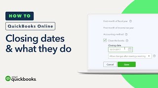 What are Closing Dates How to enter dates amp password protecting  QuickBooks Online Tutorial [upl. by Marge349]