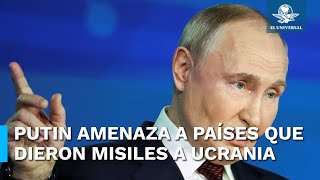 Conflicto en Ucrania adquiere aspectos de quotcarácter mundialquot advierte Putin [upl. by Rekrap]