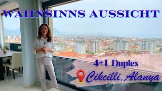 PREISSENKUNG 5 ZIMMER DUPLEX  PANORAMABLICK  257000€  IN ALANYA ZU VERKAUFEN immobilien [upl. by Assirat]