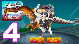 Jurassic Monster World  Gameplay Walkthrough Part 4  Buy Allosaurus Robot Review Android Games [upl. by Frankhouse]