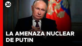 🚨 MÁXIMA TENSIÓN MUNDIAL  Nueva advertencia de VLADIMIR PUTIN tras el MISIL HIPERSÓNICO [upl. by Pippo397]