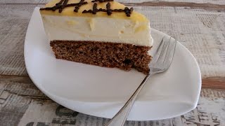 Eierlikör Sahnetorte ein Klassiker zu Ostern  Rezept  Tutorial [upl. by Sucram]