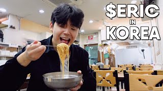 What I Eat in KOREA Noodles Sashimi Traditional Meals amp Exploring Busan [upl. by Newg]