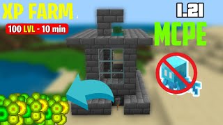 Minecraft Easy Silver Fish Xp Farm 121 Bedrock Edition  without allay [upl. by Alverta]