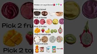 Make an açai bowl  trending viral foryou [upl. by Lebar253]