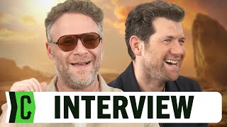 Mufasa The Lion King Interview Seth Rogen amp Billy Eichners quotJaw on the Floorquot Improv [upl. by Lukin861]