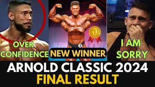 HINDI Arnold Classic 2024 🔥 Classic Physique Results 🏆 Wesley Vissers beats Ramon Dino 😱HD FOOTAGE [upl. by Aritak]