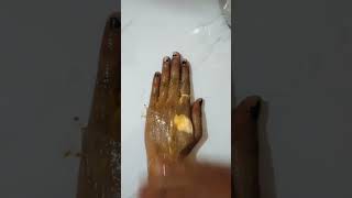 ✅Feet whitening packfeetmost easy pedicure and meni cure at home face packskincare video ☺☺☺☺ [upl. by Yetti540]