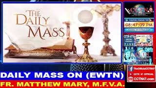 EWTN DAILY MASS  OCTOBER 8 2024 [upl. by Gerome]