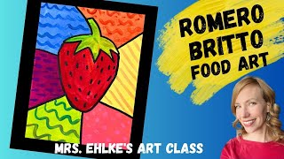 Romero Britto Food Art [upl. by Lienet590]